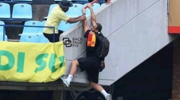 بطل صنداونز يروي إنقاذ مشجع الترجي