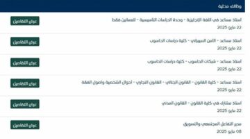 الجامعة العربية المفتوحة بـ عمان تعلن حاجتها الى أعضاء هيئة التدريس.. التفاصيل كامله