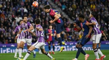 ملخص وأهداف مباراة برشلونة وبلد الوليد في الدوري الإسباني “فيديو”