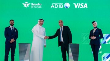 اختيار مصرف أبو ظبي الإسلامي مصر لإطلاق أول بطاقة ائتمان دولية لبرنامج «الفرسان» للخطوط السعودية