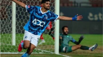 بتصويبة رائعة.. إبراهيم عادل يسجل هدف بيراميدز الأول أمام البنك الأهلي (فيديو)