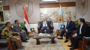 تعاون ثقافي مصري إندونيسي في جامعة سوهاج