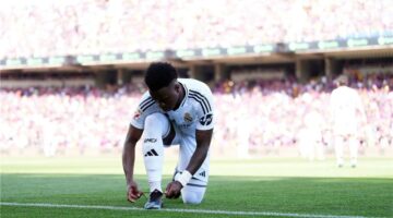 مشجع لـ برشلونة يثير غضب فينيسيوس بعد استبداله خلال هزيمة ريال مدريد