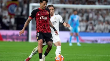 رجل مباراة ريال مدريد وريال مايوركا في الدوري الإسباني