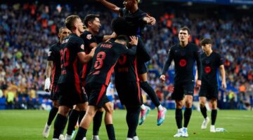 فيديو | يرد الصفعة.. لامين يامال يسخر من ريال مدريد خلال احتفالات برشلونة بلقب الدوري الإسباني