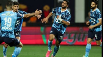 إصابة لاعب بيراميدز وخروجه من تشكيل مباراة بتروجيت