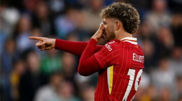 فيديو | بمساهمة محمد صلاح.. هارفي إليوت يسجل هدف ليفربول الأول أمام برايتون