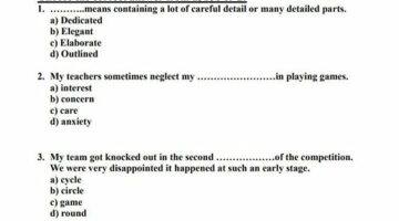 الثانوية العامة 2025.. حمل الآن مجانا 12 نموذجا استرشاديا في اللغة الإنجليزية بي دي إف
