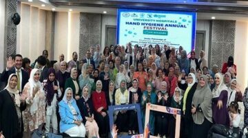 المستشفيات الجامعية توضح طرق مكافحة العدوي في اليوم العالمي لنظافة الإيدي