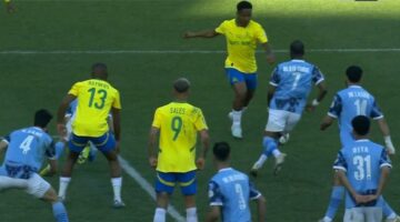 فيديو | لوكاس ريبيرو يسجل هدف صن داونز الأول أمام بيراميدز
