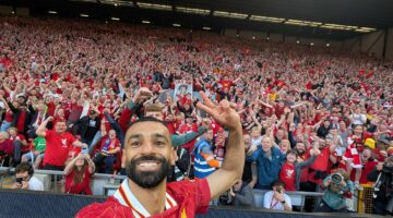 هزة أرضية في ليفربول بسبب محمد صلاح