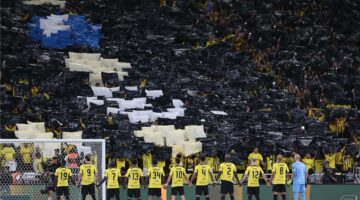 ثنائية محلية تاريخية.. بنزيما يقود الاتحاد للفوز على القادسية والتتويج بكأس خادم الحرمين