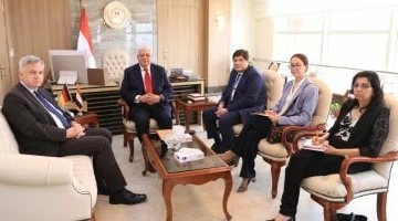 وزير التعليم العالي يبحث سبل تعزيز التعاون مع سفير ألمانيا بالقاهرة