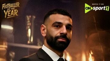 قناة أون سبورت تذيع حفل تسليم محمد صلاح جائزة أفضل لاعب في الدوري الإنجليزى