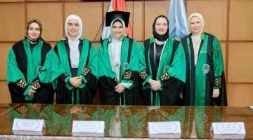 تحكيم دولي لرسالة ماجستير بصيدلة دمنهور .. ورئيس الجامعة: تدويل التعليم “ضرورة”