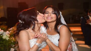 10 صور من حفل زفاف ابنة أمل رزق بحضور نجوم الفن