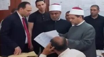رئيس شئون التعليم للمعاهد الأزهرية يتفقد كنترول الإعدادية بالإسماعيلية
