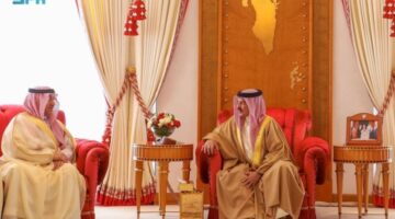 ملك البحرين يستقبل وزير التعليم
