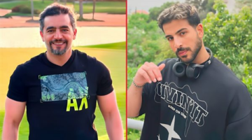 محمود ياسين جونيور إنفلونسر شعبي في فيلم الحارس بطولة هاني سلامة