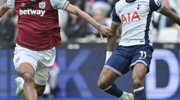 الدوري الإنجليزي.. توتنهام يكتفي بنقطة أمام وست هام يونايتد