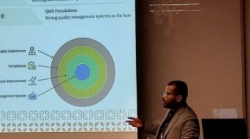 «الخليج العربي» تعرض تجربة جودة التعليم الطبي وإشراك الطلبة بمؤتمر «WFME 2025»