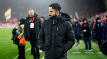 FilGoal | أخبار | أموريم: مشكلتنا الحالية أعمق من التفكير في نهائي الدوري الأوروبي.. وأشعر بالإحراج