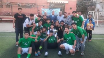 ختام فعاليات بطولة دوري الجامعات لكرة القدم الـ52 “الشهيد الرفاعي” على ملاعب جامعة بنها