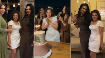 شيكو ومصطفى غريب وسالي عبد السلام ونسرين أمين من بينهم … النجوم في عيد ميلاد رحمة أحمد | ألبوم