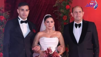 بحضور نجوم الكرة .. أحمد سليمان عضو مجلس الزمالك يحتفل بزفاف ابنته