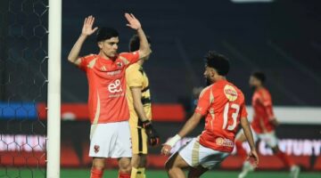 شوط أول .. بن شرقي يمنح الأهلي هدف التقدم على سيراميكا كليوباترا