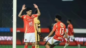 شوط أول .. بن شرقي يمنح الأهلي هدف التقدم على سيراميكا كليوباترا