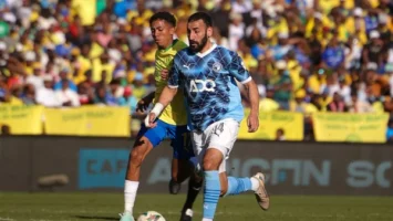 التعادل الإيجابي ينهي مباراة بيراميدز وصن داونز