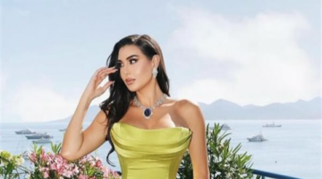 ياسمين صبري تخطف الأنظار بفستان ليموني في أحدث ظهور