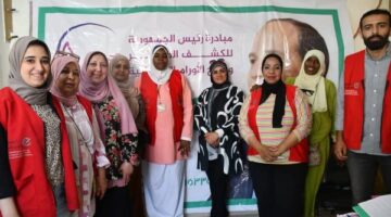 مياه الشرب بالجيزة تستقبل فريقا طبيا لتقديم الخدمات الصحية للعاملين