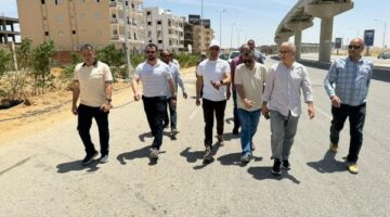 مواصلة العمل للانتهاء من مشروعات الطرق والبنية التحتية