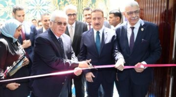 وزير التعليم العالي يفتتح مركز الإختبارات الإلكترونية بكلية الحقوق بجامعة المنوفية