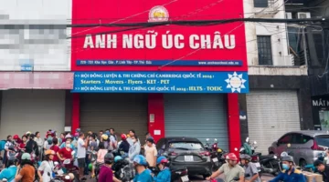 تقرير من إدارة التعليم والتدريب في مدينة هوشي منه عن قيام مركز اللغات الأجنبية بتحصيل مليارات الدونغ من الرسوم الدراسية ثم “اختفائه”
