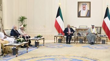 د. الخشت يشارك في لقاء ولي عهد الكويت مع وفد المنظمة الإسلامية للعلوم الطبية