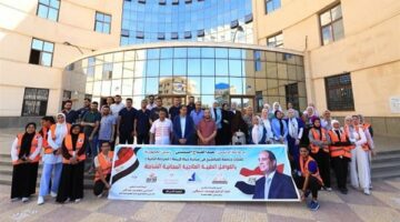 قوافل جامعة كفر الشيخ تعيد الأمل لقرى كفر الشيخ