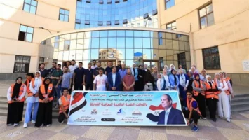 قوافل جامعة كفر الشيخ تعيد الأمل لقرى كفر الشيخ