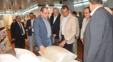 مصر للغزل والنسيج بالمحلة الكبرى تستقبل وزير زراعة مدغشقر لبحث فرص التعاون المشترك