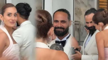 حفل زفاف أمينة خليل وأحمد زعتر في سرية تامة والجمهور يتساءل