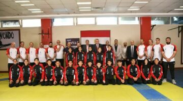 منتخب التايكوندو يتوجه للإمارات للمشاركة في بطولة العالم تحت 14 عاما