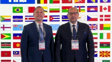 بحضور ياسر إدريس.. أمير عبدالجواد نائبًا لرئيس الاتحاد العربي للرياضات المائية