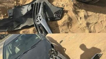 نجم الأهلي يتعرض لحادث سير مروع