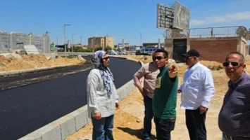 رئيس جهاز مدينة الشيخ زايد تتفقد مشروع “جنة” بتوسعات المدينة ورفع كفاءة طريق الريفيرا