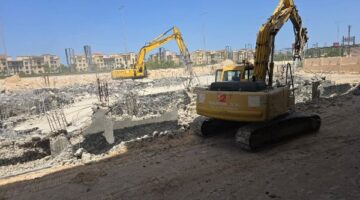 تنفيذ حملات لإزالة تعديات ومخالفات بناء بالساحل الشمالي الغربي