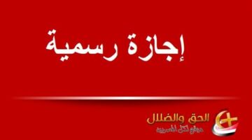 هتشبع إجازات يا مواطن.. اعرف تفاصيل أطول إجازة رسمية قادمة في مصر والجميع ينتظرها بفارغ الصبر.. الحكومة توضح عدد الأيام