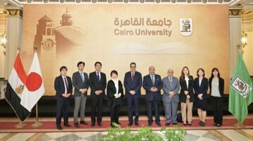 زيارة تاريخية لوزيرة التعليم اليابانية تدفع التعاون الأكاديمي مع جامعة القاهرة نحو المستقبل
