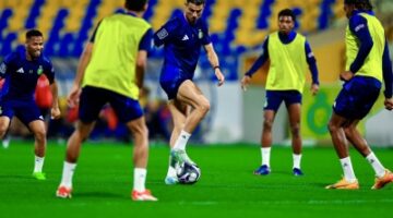 رونالدو وسيماكان يواصلان الغياب عن تدريبات النصر